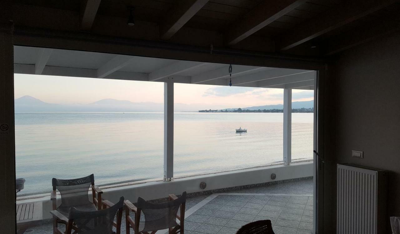Patras Luxury Seaside House Villa Exterior photo