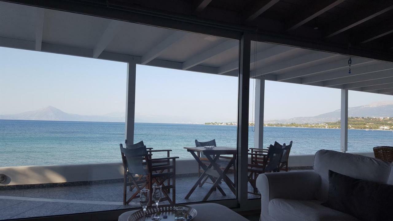 Patras Luxury Seaside House Villa Exterior photo